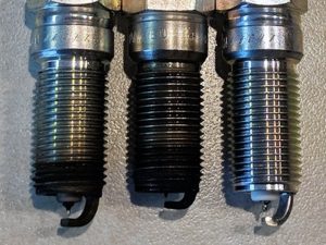 Spark Plug Comparison zoomed