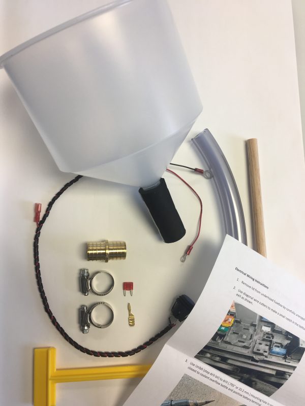 Intercooler fill kit