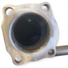 Tapout downpipe flange