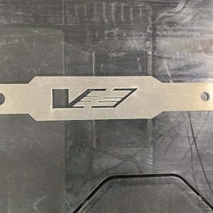 Aluminum Cadillac V Emblem