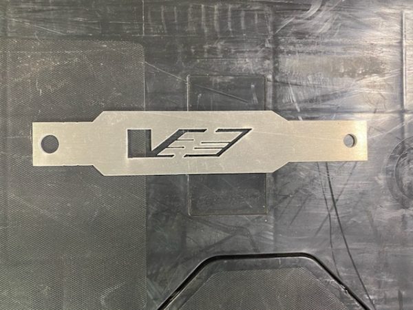 Aluminum Cadillac V Emblem