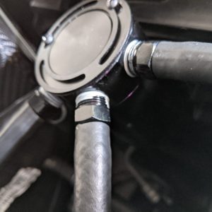 Installed Catch Can