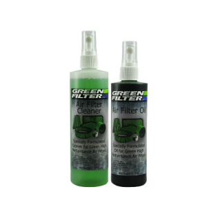 Green Air Filter Cleaner and Oil Package