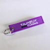Flight Tag Keychain Purple Belt