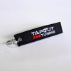 Flight Tag Keychain Black Belt