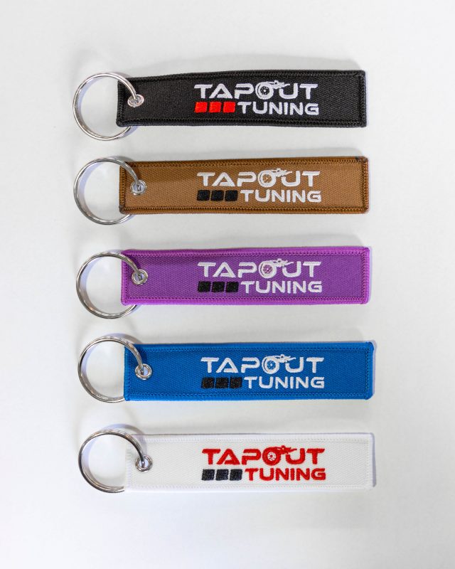 Tapout Tuning Flight Tag Keychain