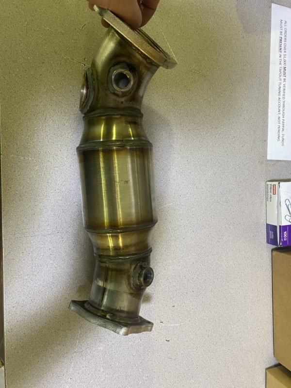 Downpipes test pipe