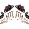 16-19 Corvette Motor Mount Kit, Polyurethane MM570 - Black Hammertone