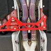 16-25 Camaro driveshaft tunnel brace from below