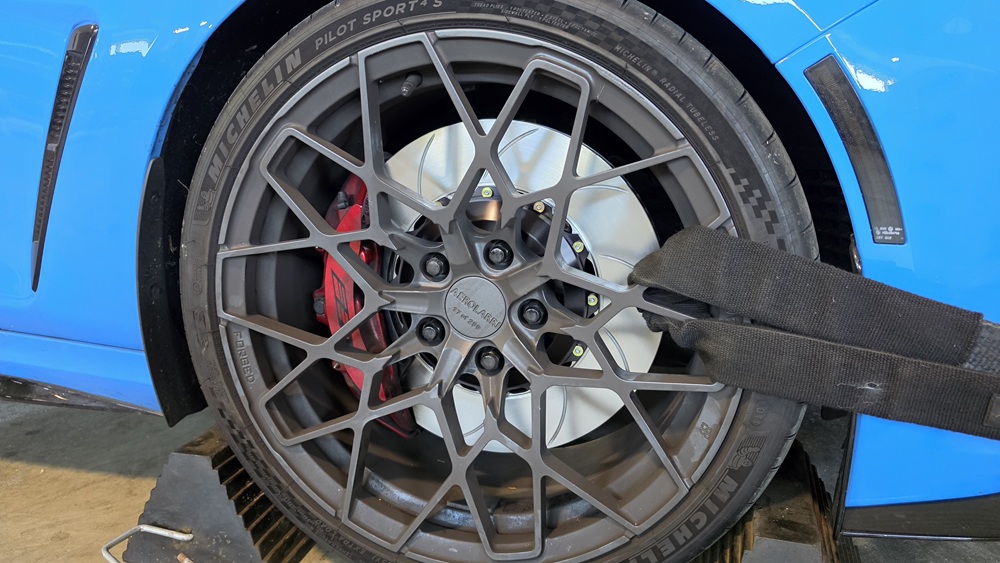 GiroDisc Slotted Front Brake Rotor Rings for CT4-V Blackwing (D1-066) - Image 4