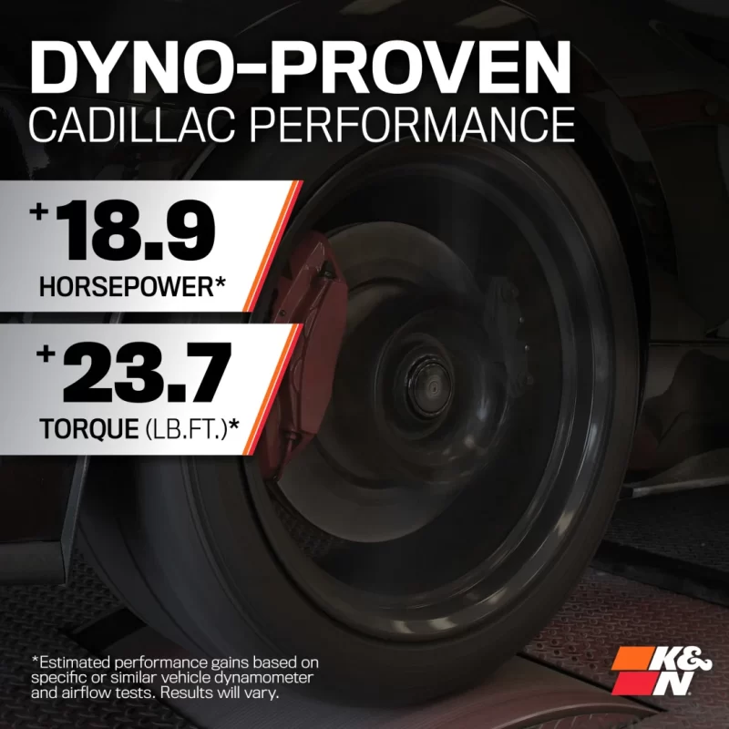 K&N Cold Air Intake for CT5-V Blackwing – 63-3121 - Image 4