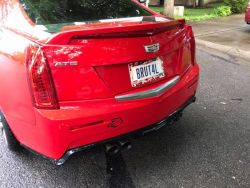 Red ATS-V taillights