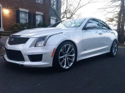 ATS-V Pearl white